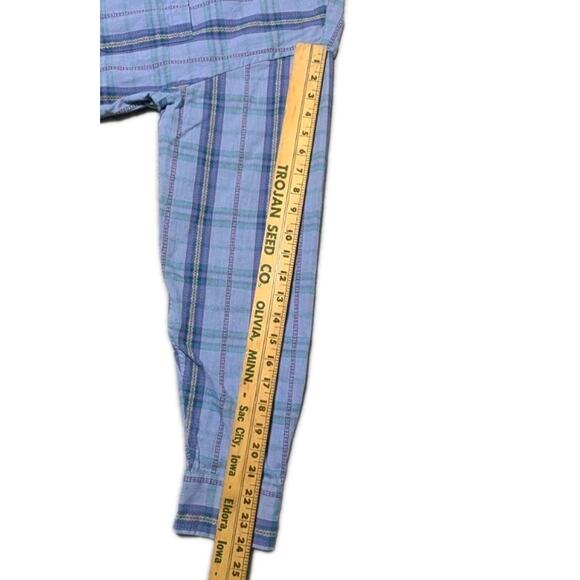 Vintage L.L. Bean Portugal Plaid Button Down Shirt Men’s Large 100% Cotton LS - Picture 9 of 9